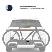 Alpensattel ramme- og pedalbeskyttelse til transport