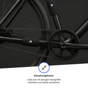 Alpensattel ramme- og pedalbeskyttelse til transport