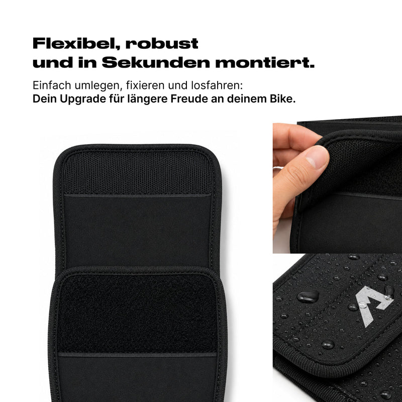 Alpensattel ramme- og pedalbeskyttelse til transport